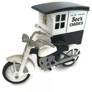 See's Candy Collectible Diecast Motorcycle with Sidecar